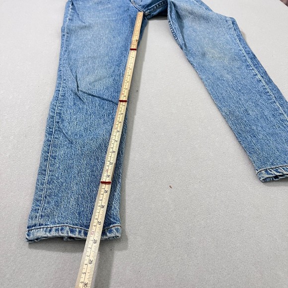 Reformation Jeans Women 26 Blue Serena High Skinny Maya Medium Wash Stretch Crop - Picture 11 of 13